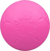 Jolly Soccer Honden voetbal 15cm Roze - Hondenspeeltje Dierenvoetbal