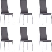 Eetkamerstoelen set 6 stuks  (Incl LW anti kras viltjes) - Eetkamer stoelen - Extra stoelen voor huiskamer - Dineerstoelen – Tafelstoelen