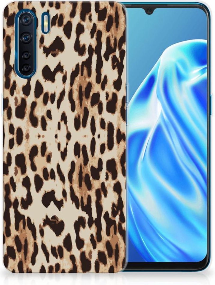 OPPO A91 TPU Hoesje Leopard