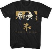 U2 Heren Tshirt -S- Joshua Tree Zwart