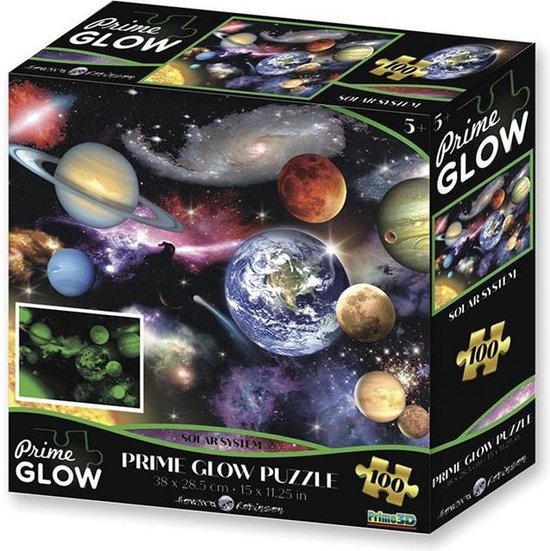 Prime 3d puzzle 3d système solaire Carton 100 pièces | bol.com