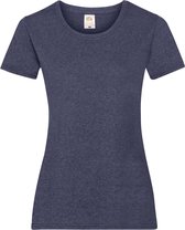 Fruit Of The Loom Dames / Vrouwen Damens-Fit Valueweight T-shirt met korte mouwen (Vintage Heather)