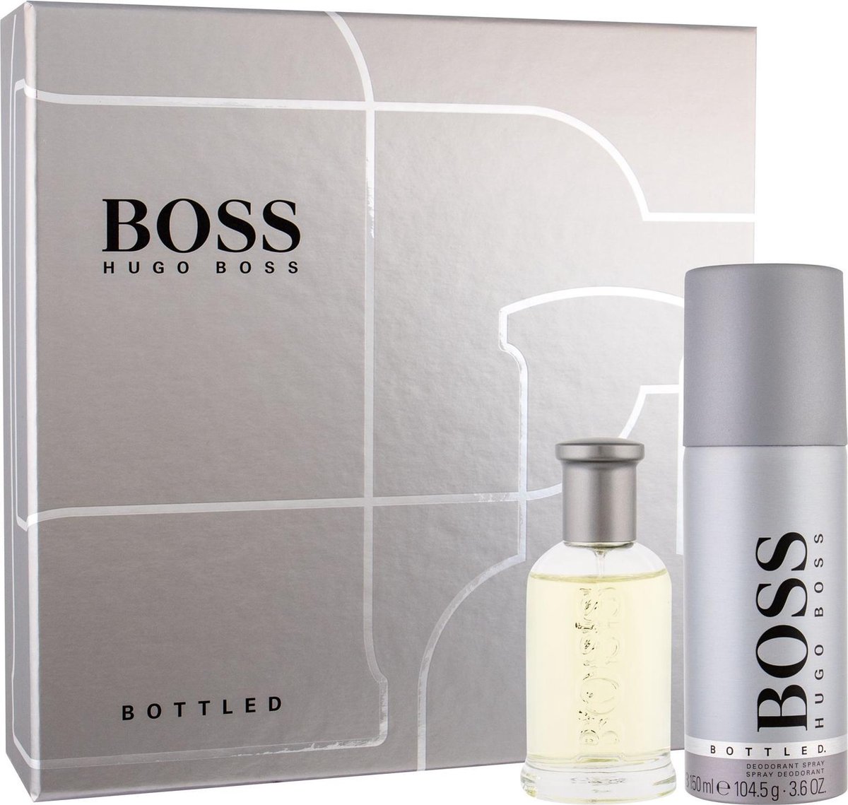 Goedkoopste Hugo Boss Bottled - Geschenkset - Eau de toilette 50 ml Deodorant 150 ml