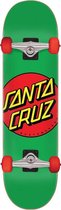 Santa Cruz Classic Dot 7.8 skateboard complet vert rouge