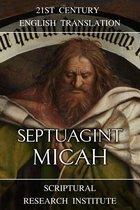 Septuagint - Septuagint: Micah