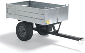 Stiga Aanhangwagen Pro 170 X 75 Cm Staal Zilver/zwart