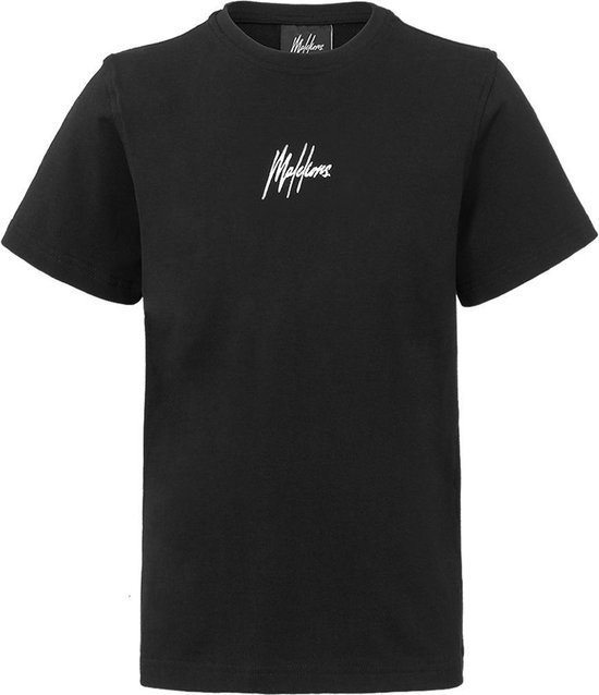 Uitwerpselen steek Monografie Malelions Junior T-shirt Small Signature - Black/White - 14 | 164 | bol.com