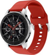 Samsung Galaxy Watch bandje 46mm - iMoshion Siliconen Smartwatch bandje - Rood