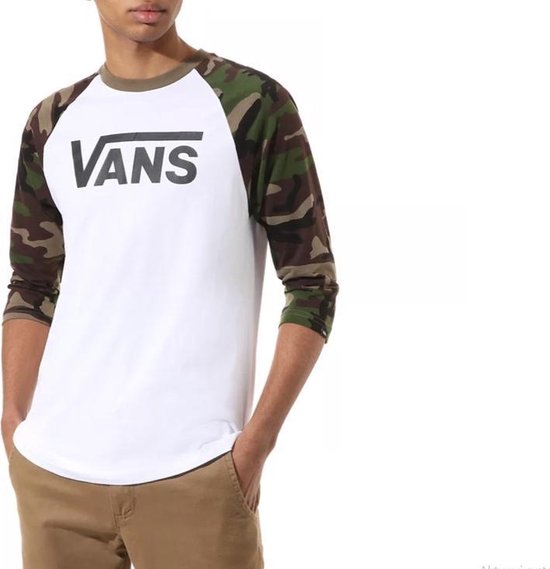 vans 3 quarter sleeve