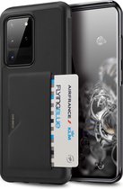 Dux Ducis - Samsung Galaxy S20 Ultra hoesje - Pocard Series - Back Cover - Zwart