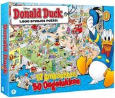 Puzzel Donald Duck 12 ambachten - 1000 stukjes - Legpuzzel Just2Play