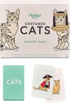 Ridley's Games Memoryspel Costumed Cats Karton Groen 50-delig