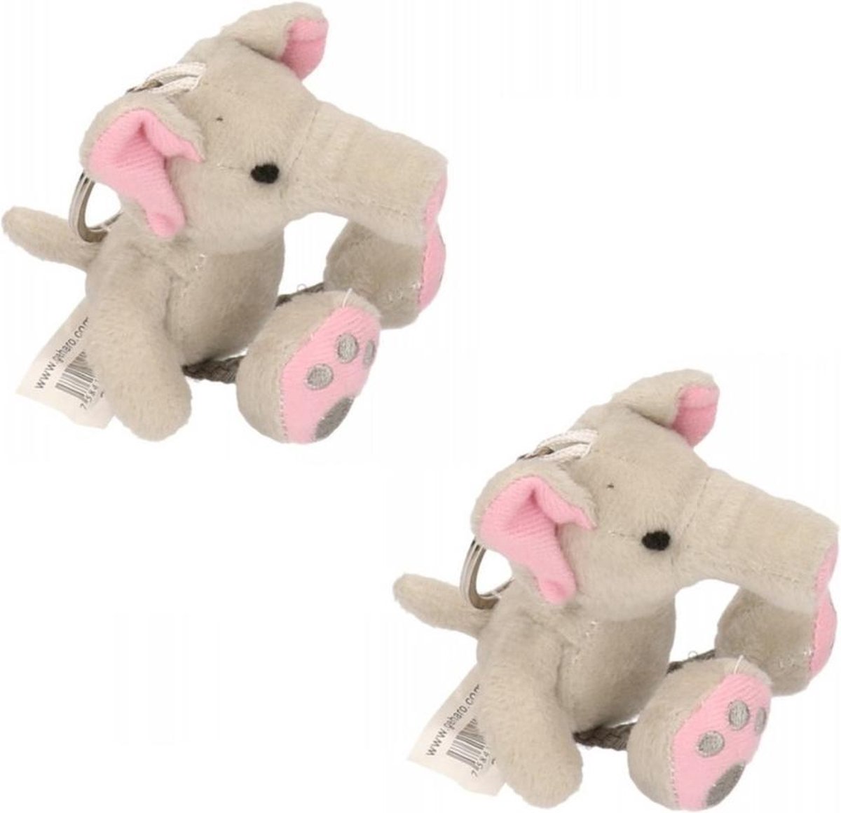 6x stuks olifanten knuffels cm - Dieren artikelen - Speelgoed | bol.com