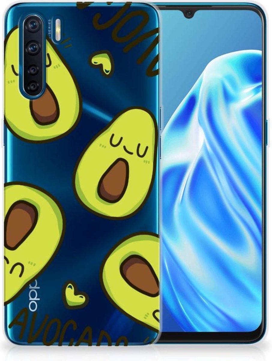 OPPO A91 Telefoonhoesje met Naam Avocado Singing