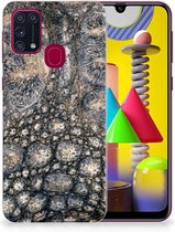 Hippe Hoesjes Geschikt voor Samsung Galaxy M31 Telefoon Hoesje Krokodillenprint