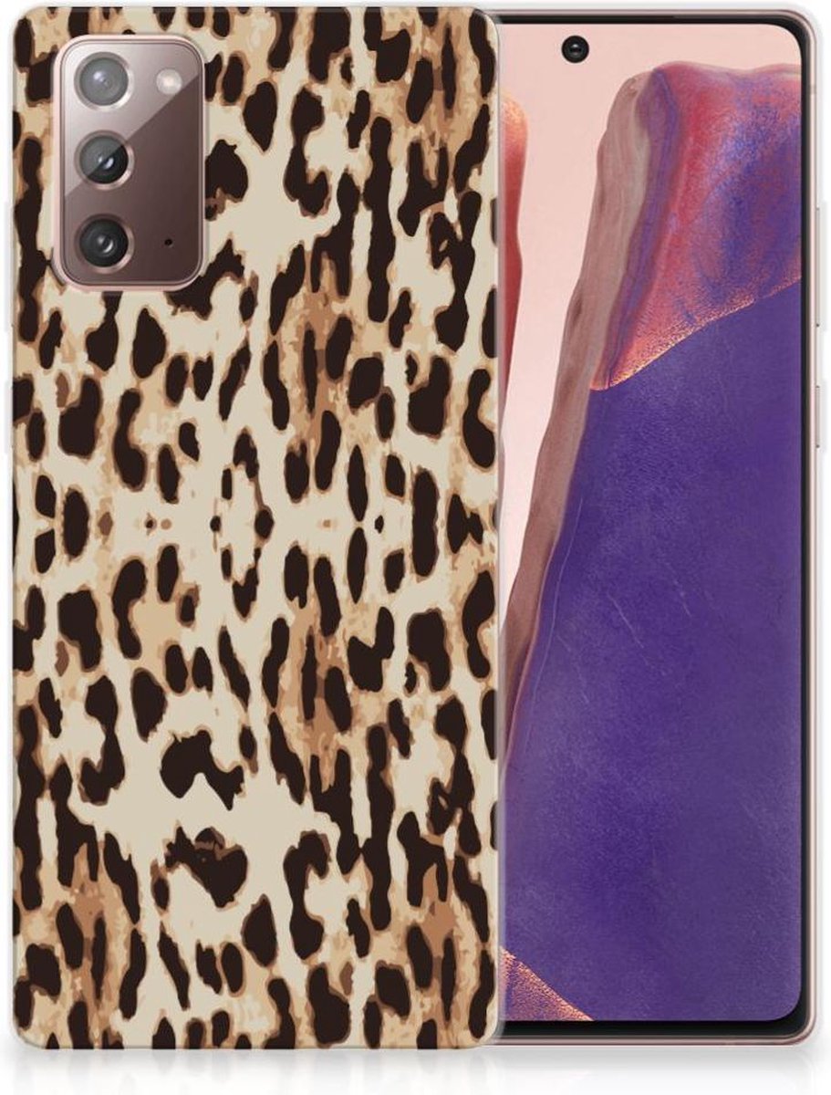 Samsung Note 20 TPU Hoesje Leopard