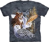KIDS T-shirt Find 11 Owls L
