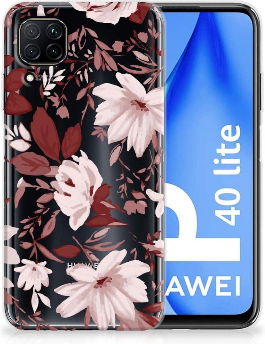 Hoesje maken Huawei P40 Lite Watercolor Flowers