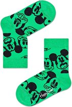 Happy Socks Sokken Kids Disney Face It Mickey Socks Groen Maat:0-12 mnd