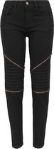 Urban Classics Skinny jeans -Taille, 27 inch- Stretch Biker Zwart