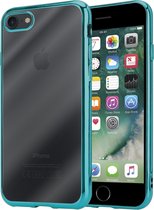 groene metallic bumper case geschikt voor Apple iPhone 8 / 7