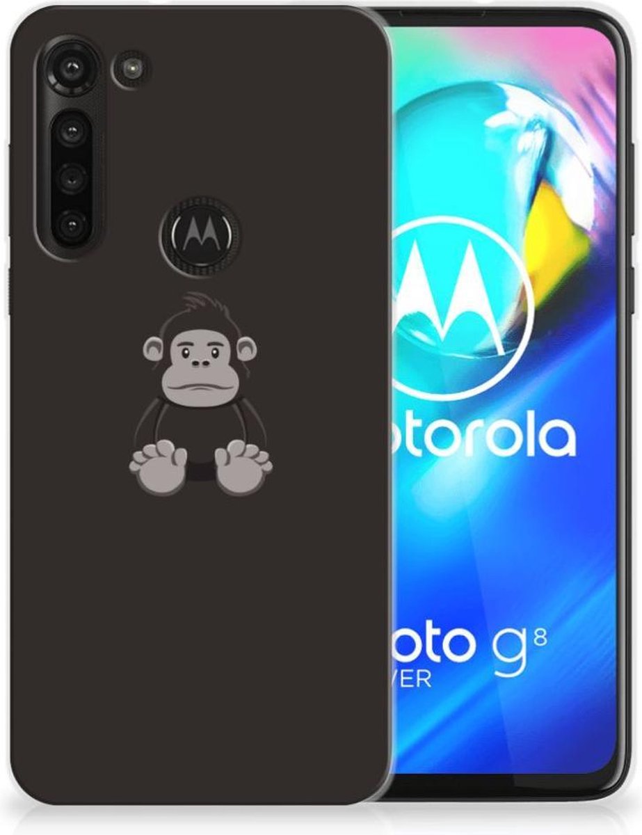 Motorola Moto G8 Power Telefoonhoesje met Naam Gorilla