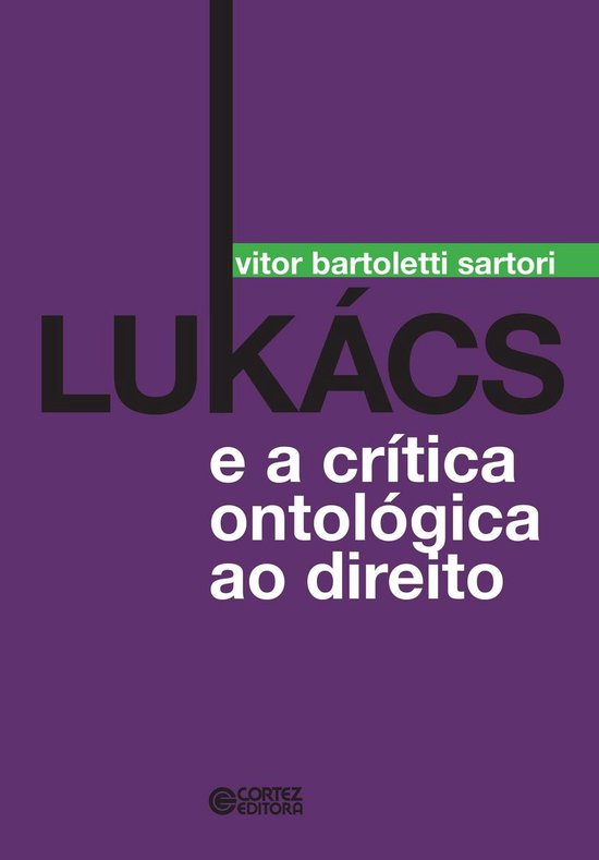 Lukács e a crítica ontológica ao direito - cover