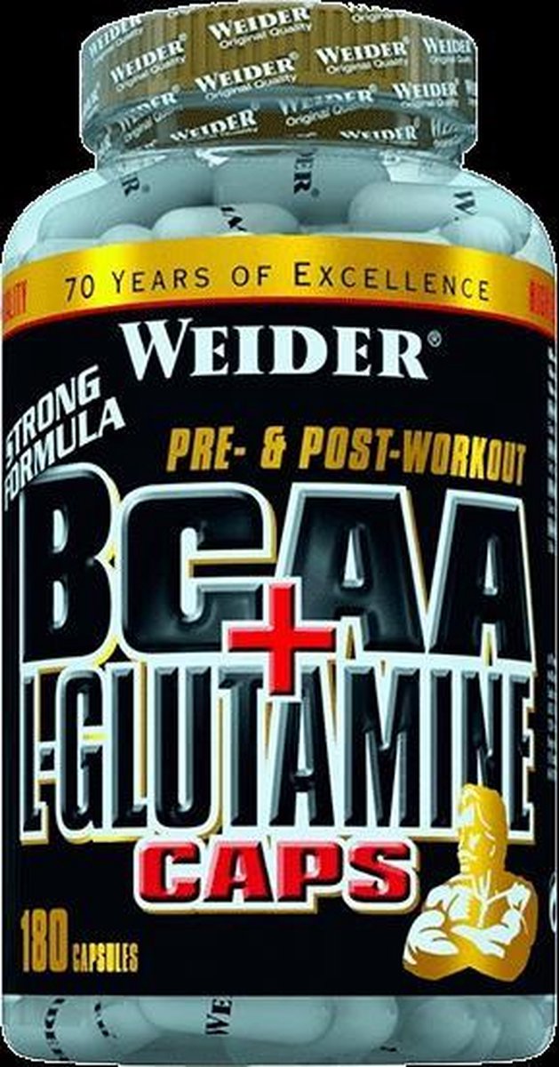 Weider Bcaa L-glutamine 180 Caps