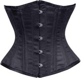 Attitude Holland Underbust korset -L- Satin Zwart