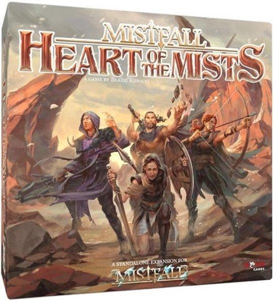 Thumbnail van een extra afbeelding van het spel mistfall heart of the mists boardgame