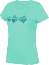 Hannah Sportshirt Saffi Dames Polyester Mintgroen Mt 42