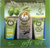 Pharmaid Athenas Treasures Cadeauset 71 | Face Wash | Face Scrub 60ml | Olijfolie zeep 100gr | Cadeau Facecare
