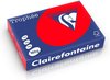 Clairefontaine Trophée Intens A4 koraalrood 160 g 250 vel
