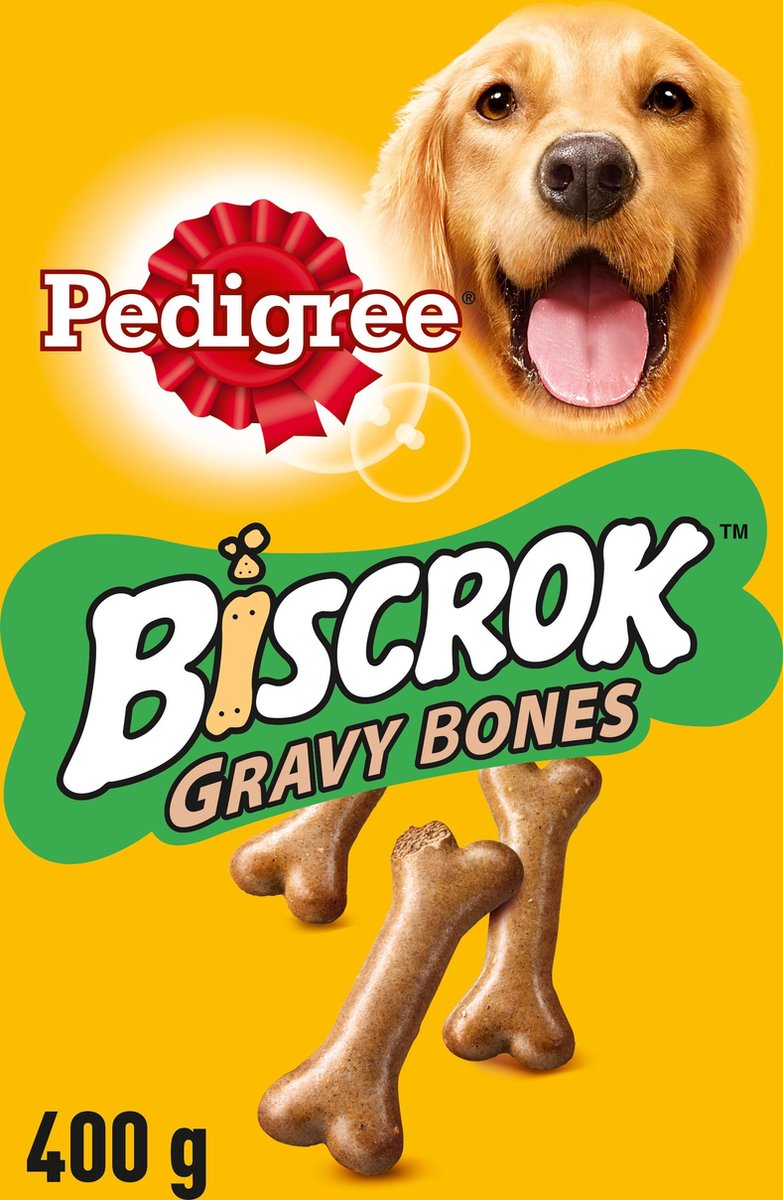 Pedigree Biscrok Gravy Bones Hondensnacks – 7 x 400 gram