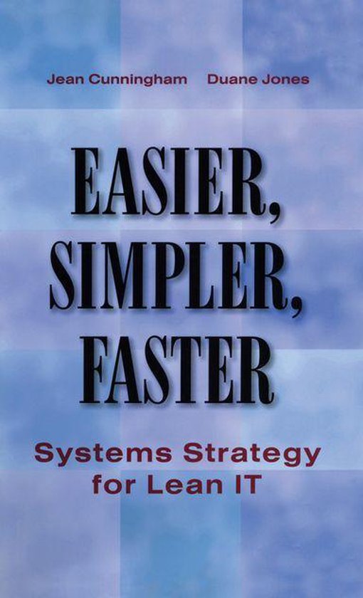 Easier, Simpler, Faster - cover