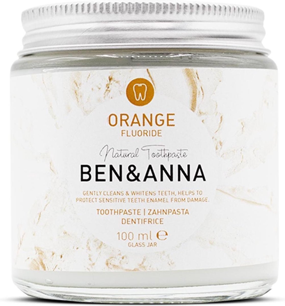 Goedkoopste BEN&ANNA Orange tandenpasta met fluoride 100 ml
