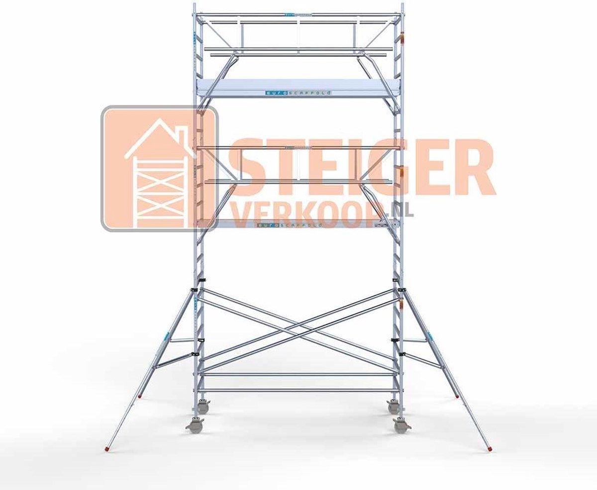 Rolsteiger Standaard 135x305 7,2m werkhoogte carbon vloer + dubbele ...