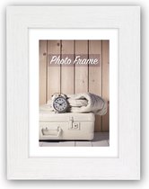 Zep fotolijst - Nelson 3 - Wit - 30x45 cm - Hout - 8 stuks