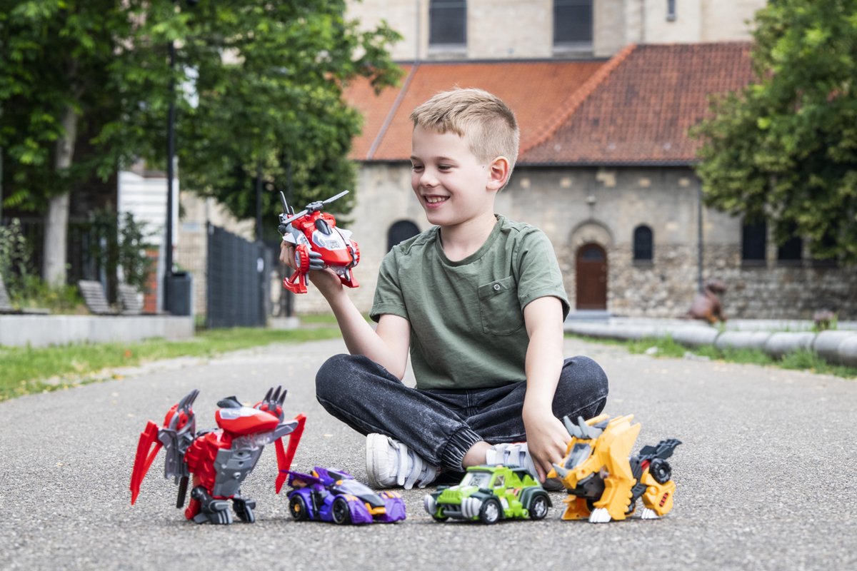 VTech Switch & Go Dino's - Scott Spinosaurus - Kinder Speelgoed Dinosaurus - Interactief Robot Speelfiguur - Vanaf 4 Jaar en ouder — afbeelding 3