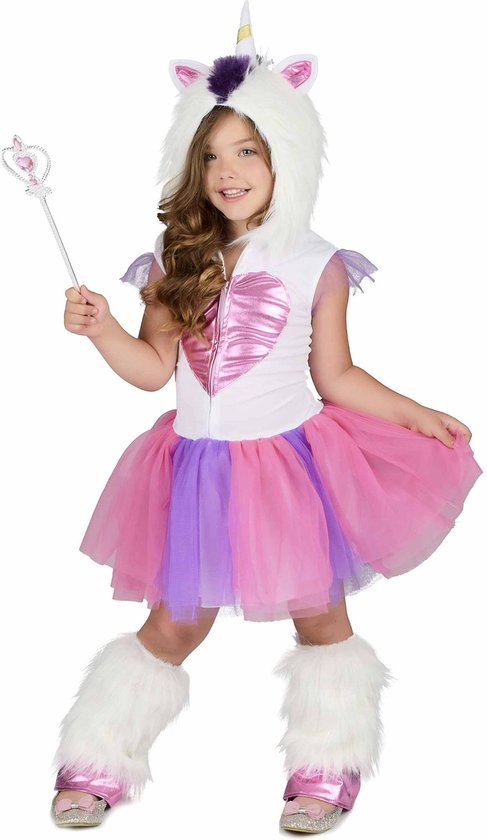 MODAT - Eenhoorn prinses kostuum voor meisjes - 110/116 (5-6 jaar)