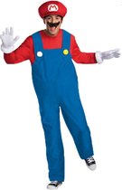 DISGUISE - Mario Deluxe outfit voor volwassenen - XXL