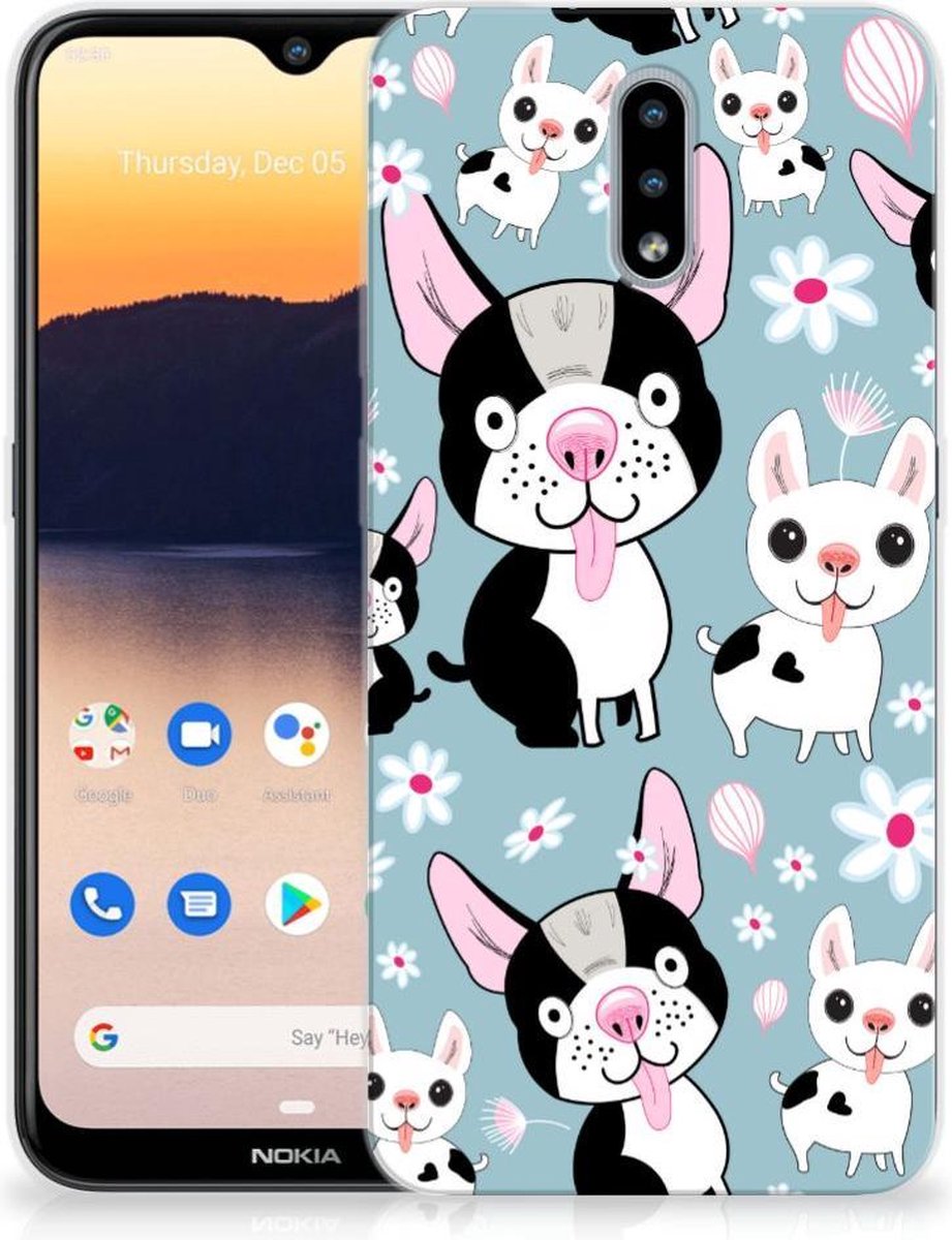 Nokia 2.3 TPU Hoesje Hondjes