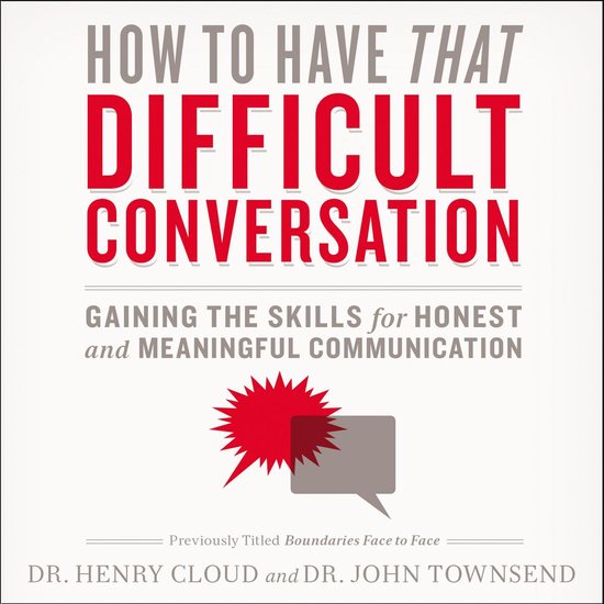 How to Have That Difficult Conversation - cover