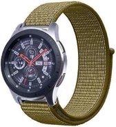 Samsung Galaxy Watch nylon band - olijf - 41mm / 42mm