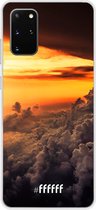 Samsung Galaxy S20+ Hoesje Transparant TPU Case - Sea of Clouds #ffffff