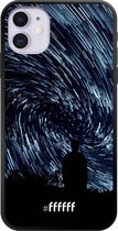 iPhone 11 Hoesje TPU Case - Starry Circles #ffffff