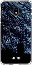Samsung Galaxy J3 (2017) Hoesje Transparant TPU Case - Starry Circles #ffffff