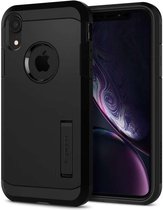 Hoesje Apple iPhone Xr - Spigen Tough Armor Case - Zwart