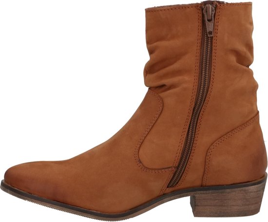 Ps Poelman enkellaarsjes Cognac 37 Ps Poelman enkellaarsjes Cognac 37