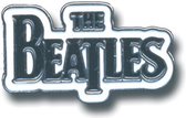The Beatles - Drop T Logo Pin - Wit/Zwart